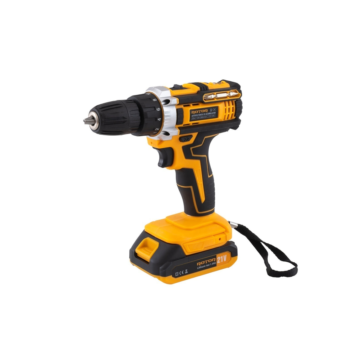 RSET-AP21 – Set autofiletantă cu scule ROTOR, 21V / 1.5Ah, 200 W