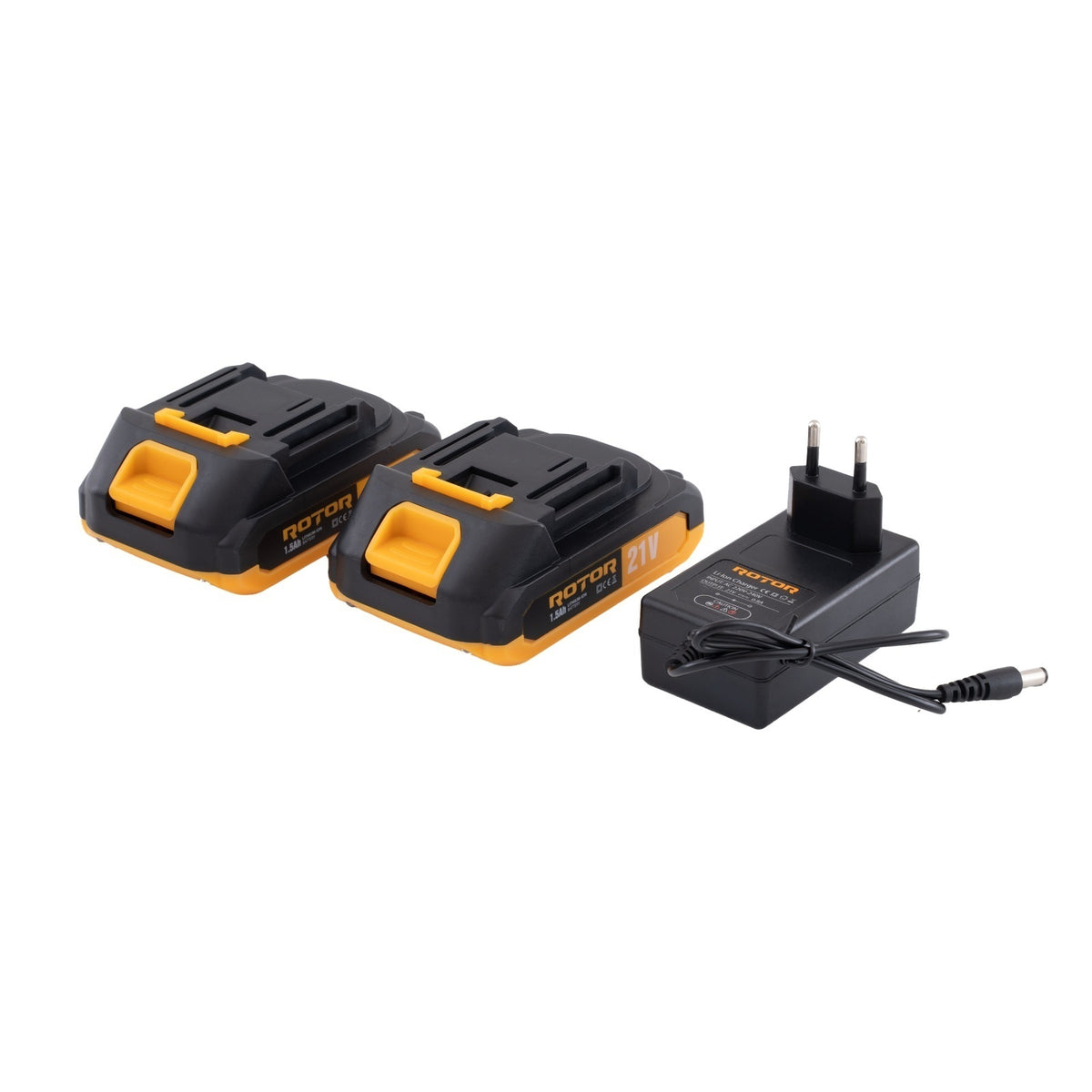 RVV-21 Ventuză vibrantă pentru plăci ROTOR, 21V / 1.5 Ah, 80 W, 10.000 rpm
