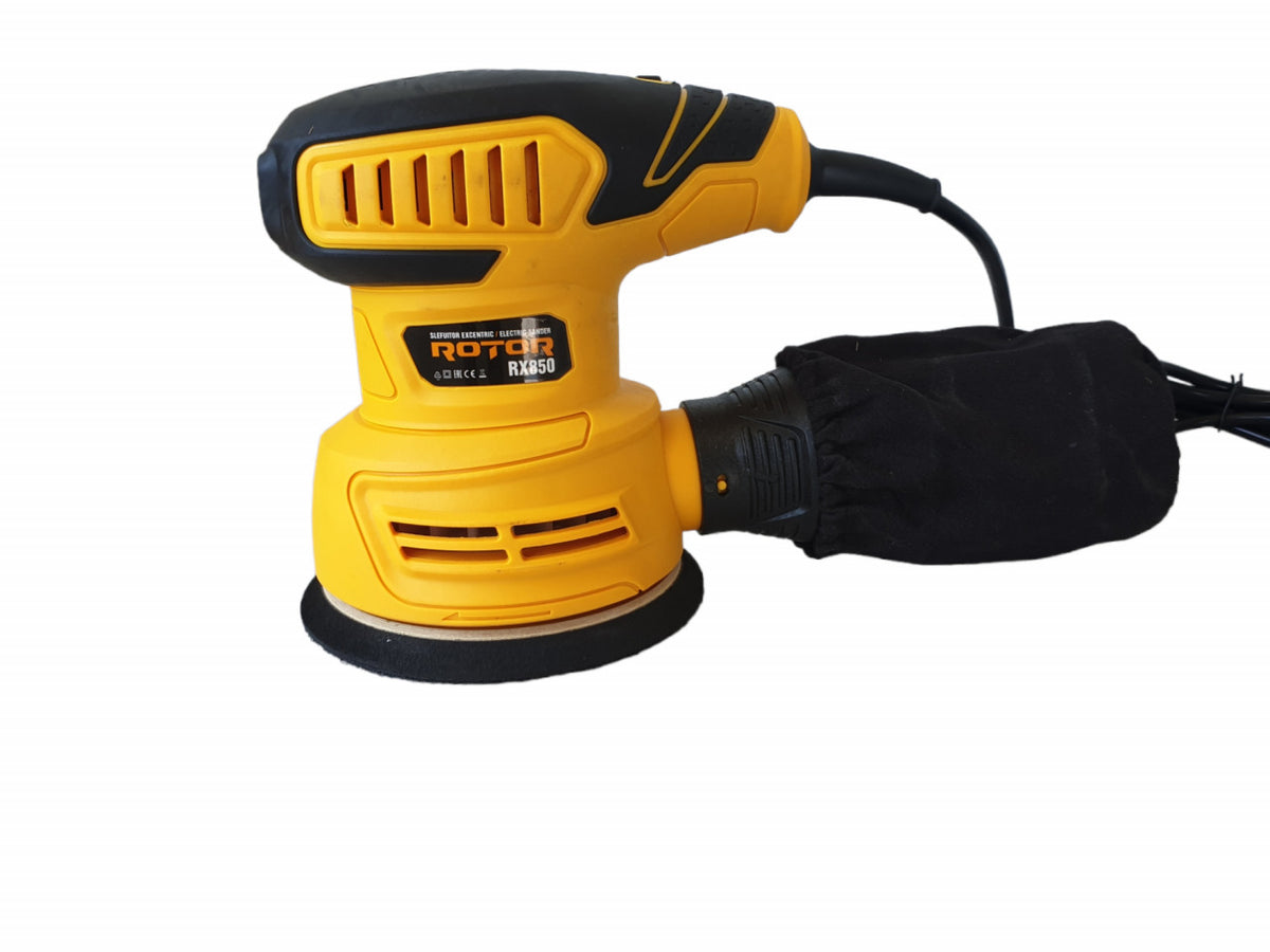 Șlefuitor Excentric Rotor RX850 - 800 W, Finisare Fină și Uniformă pe Lemn și Metal