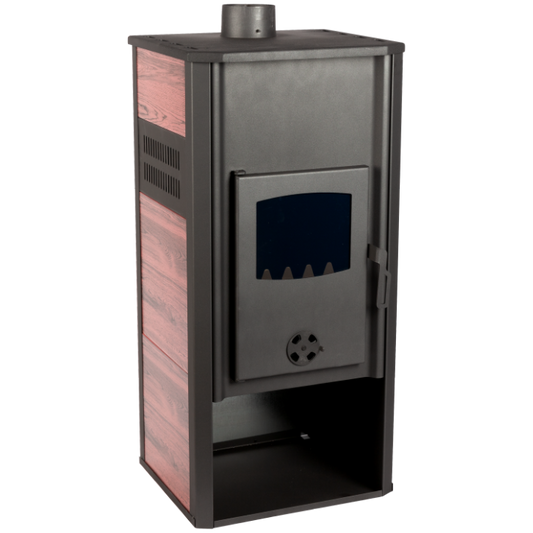 Șemineu cu Încălzire Centrală și Perete Dublu EvoTools EcoDesign 20 kW - Boiler 22 L, 150 mp