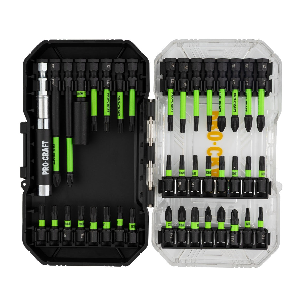 Set biti de impact PROCRAFT IBS-41 , 41 piese