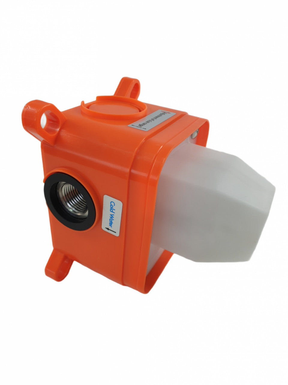 Coloană de Duș MIXXUS BOX-003 - Pară Ø 200 mm, Design Contemporan, Acoperire Amplă a Apei