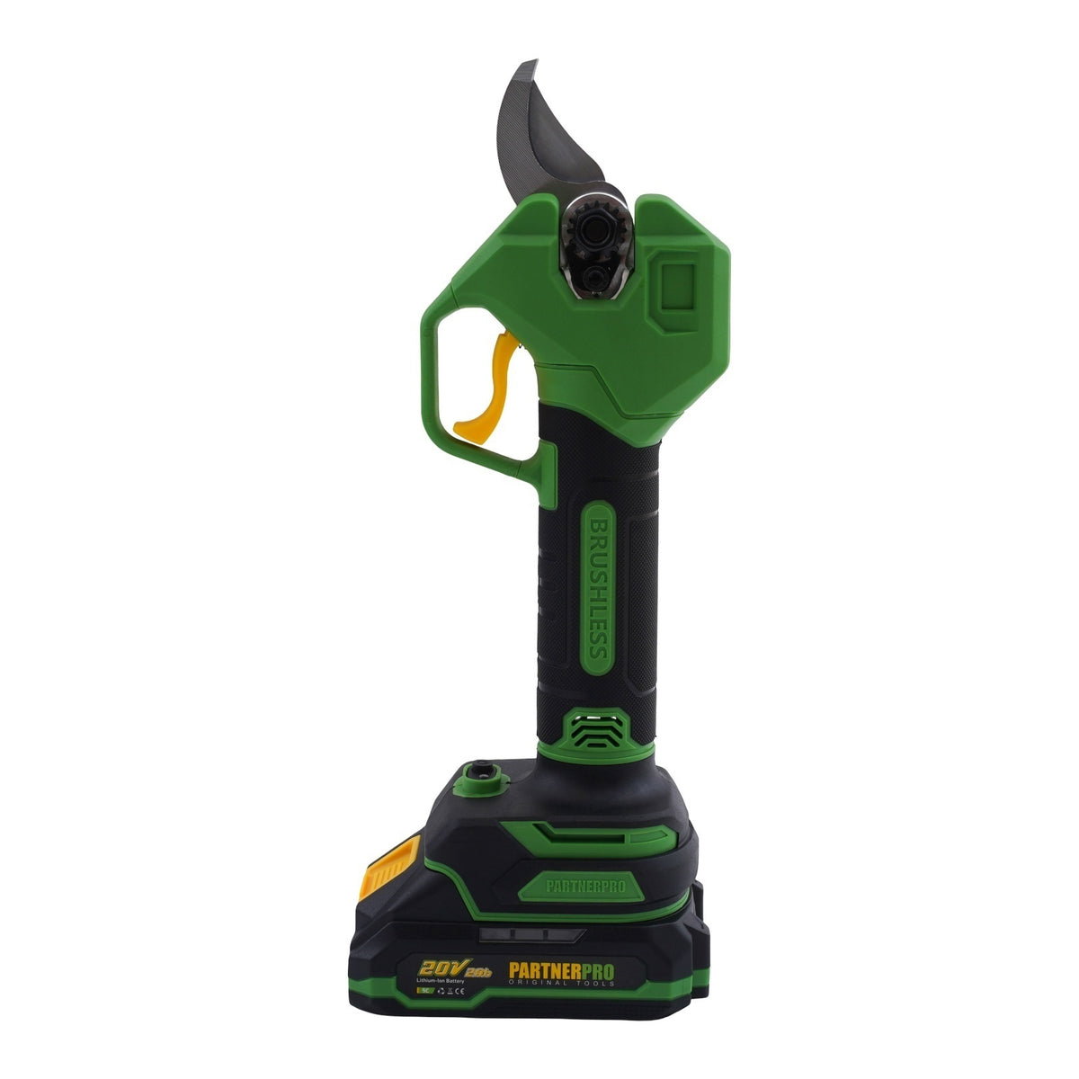 Set foarfecă de grădină și fierăstrău cu lanț pe acumulator PARTNERPRO PP-FF 5 IN 1, 2 acumulatori 20 V/2Ah Brushless