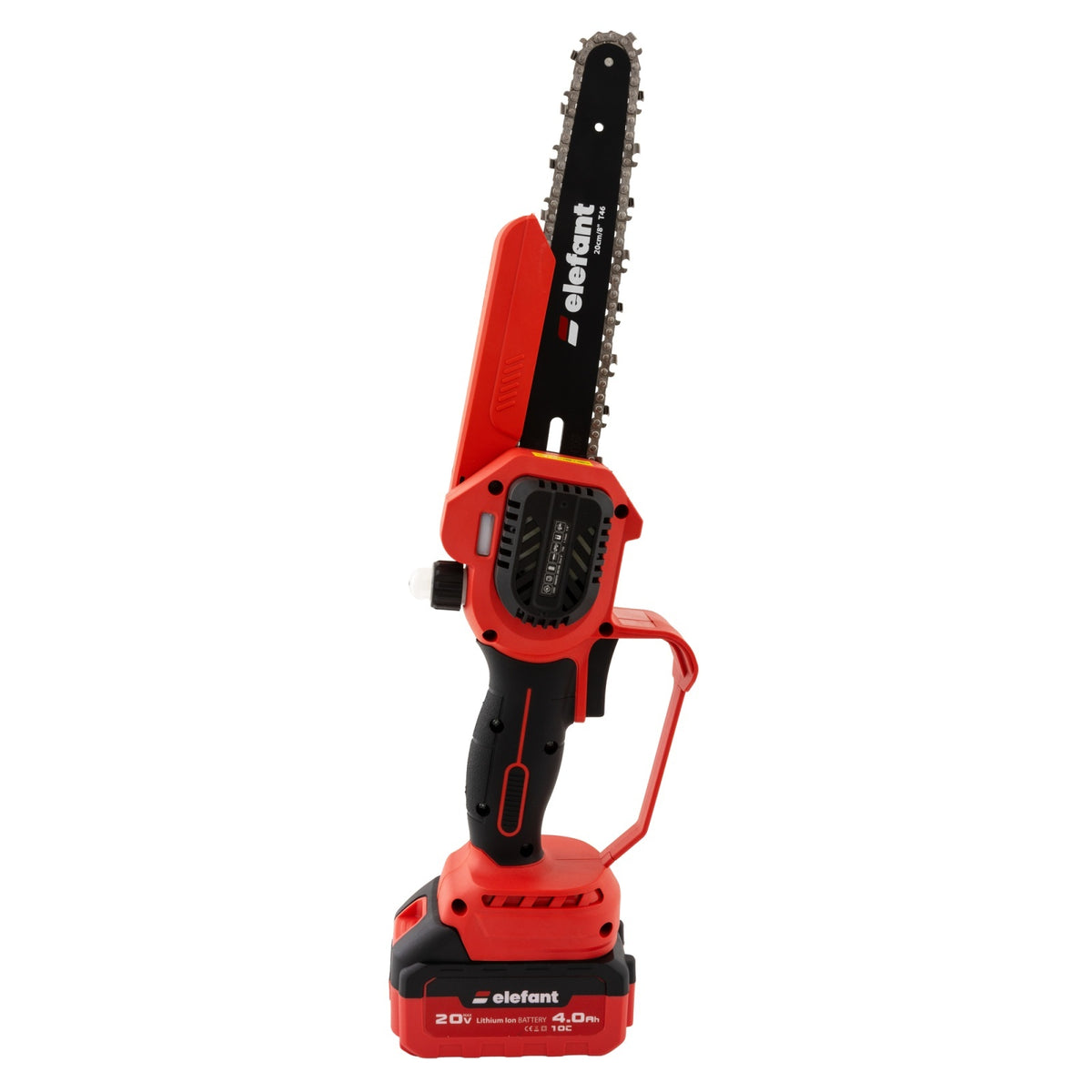 Set Mini drujba 8" si Extensie prelungire 2,5 m pe acumulator cu 1 acumulator 4Ah si incarcator ELEFANT ESBS8EP2.5