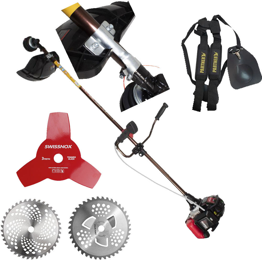 Set Motocoasă pe Benzină Rupez RZT 4200 - 4200 W, 9000 rot/min, Accesorii Incluse