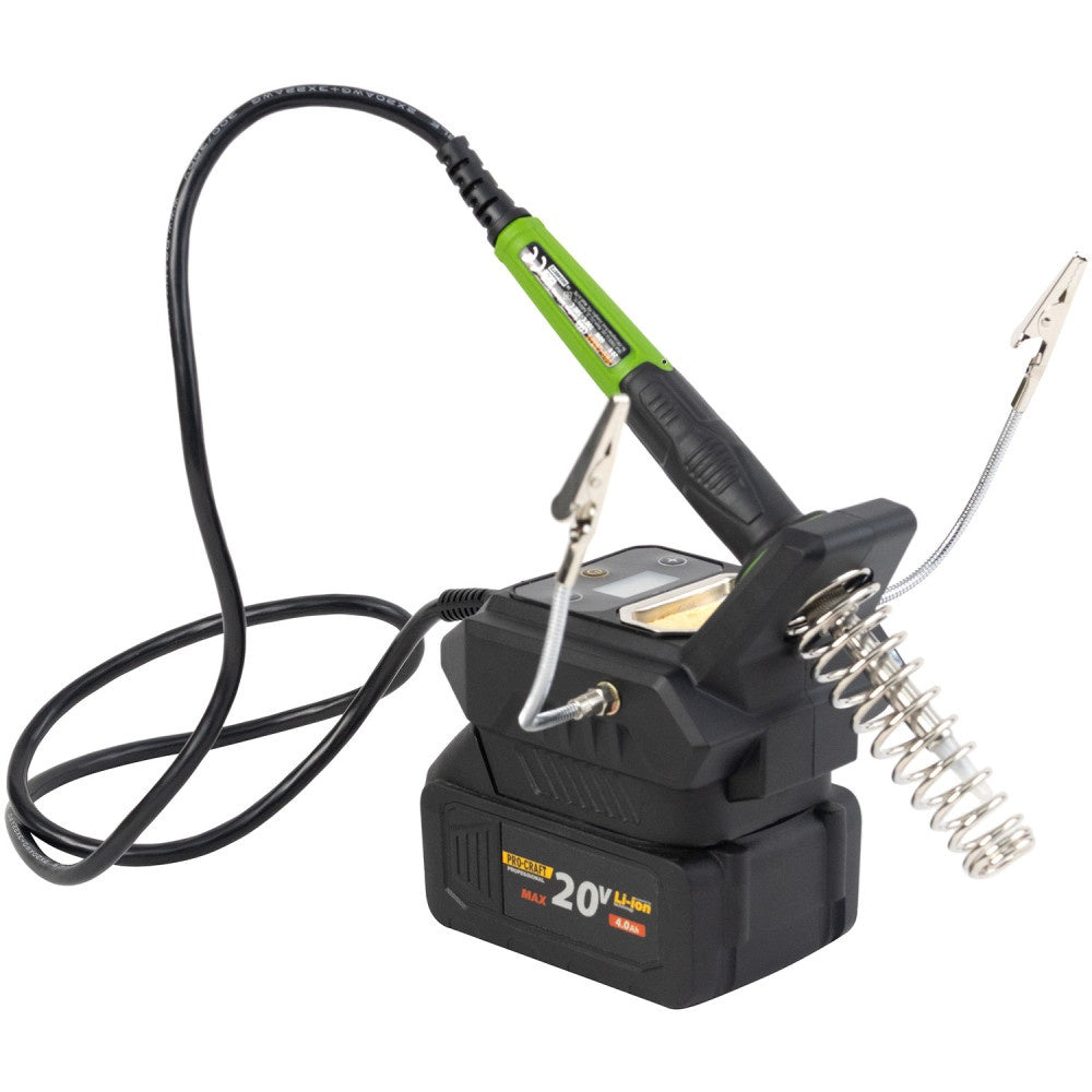 Statie de lipit cu acumulator PROCRAFT CS60, 20 V, 60 W, temperatura reglabila 100 - 500°C