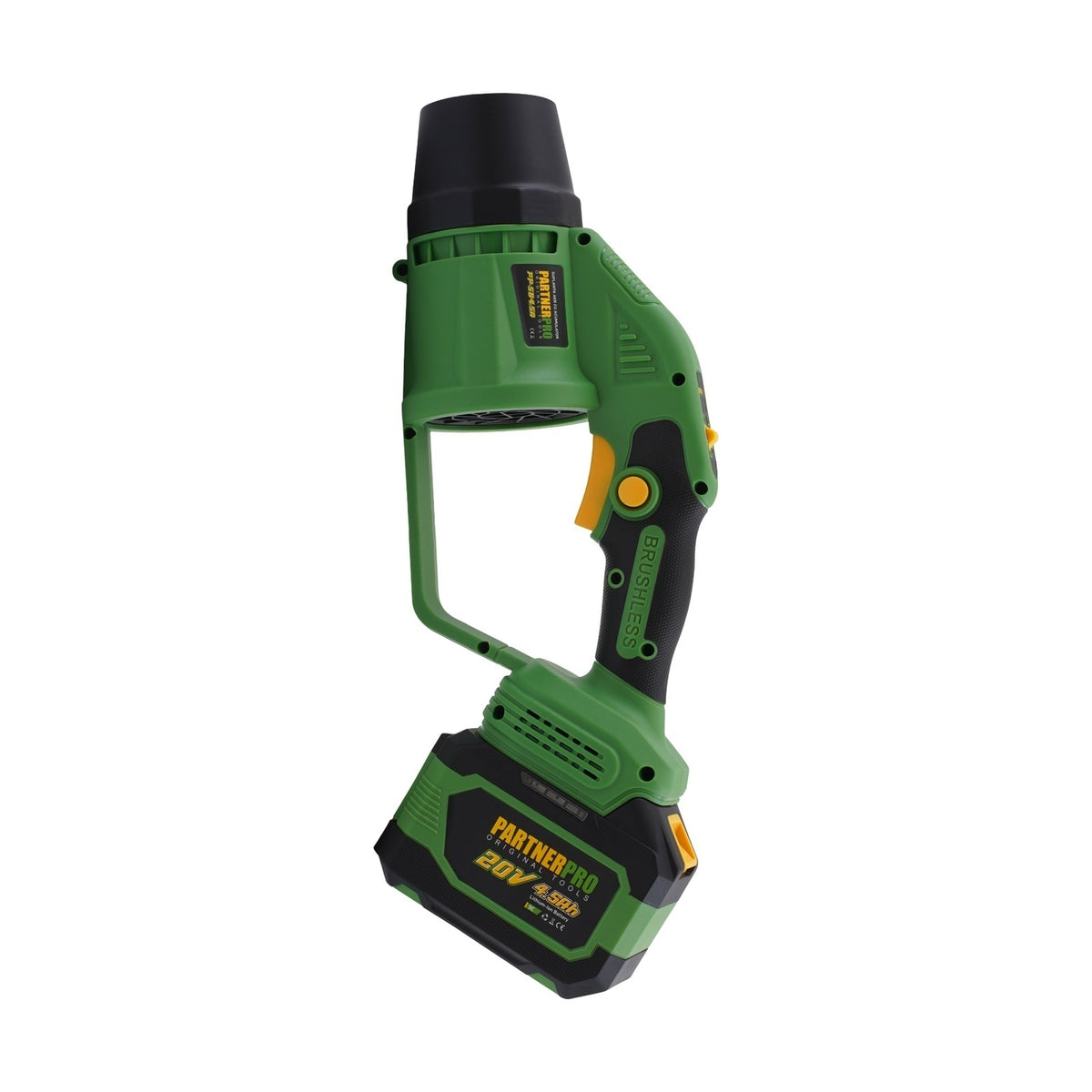 Suflanta aer cu acumulator PP-SB4.5A PARTNERPRO, 20V/4,5 Ah,Brushless, 45 m/s