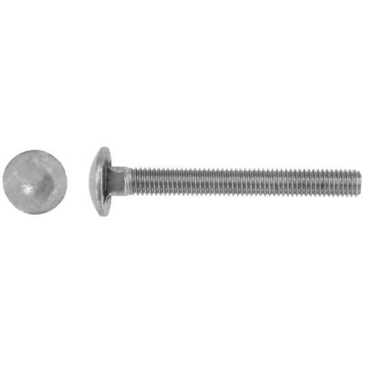 Șurub Torbant Zincat DIN 603 M10 x 100/95 mm - Fixare Profile din Lemn în Construcții