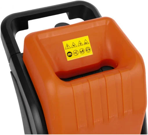 Tocător de Crengi și Resturi Vegetale EvoTools WS2500 - 2500 W, 4500 rot/min, Colector 50 L