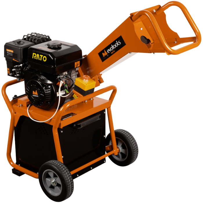 Tocător de Crengi Compact pe Benzină EvoTools WD70 - 7 CP, 212 cc, Transmisie Directă, Așchiere