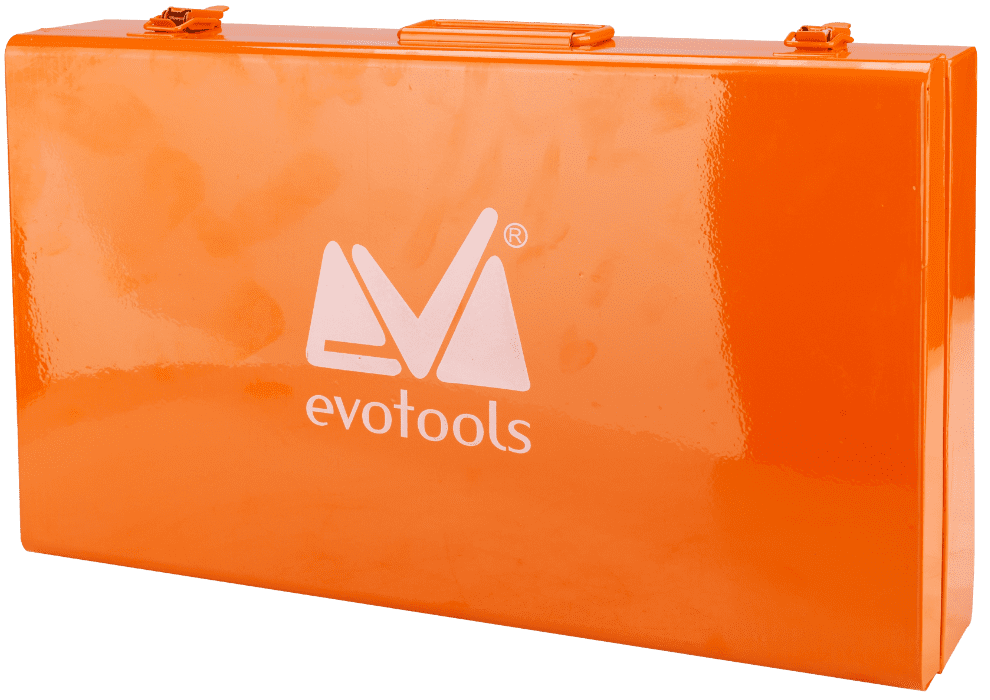 Trusă de Sudură Țevi PPR EvoTools 2000A - 2000 W, 6 Matrițe Ø 20-63 mm, Polifuziune