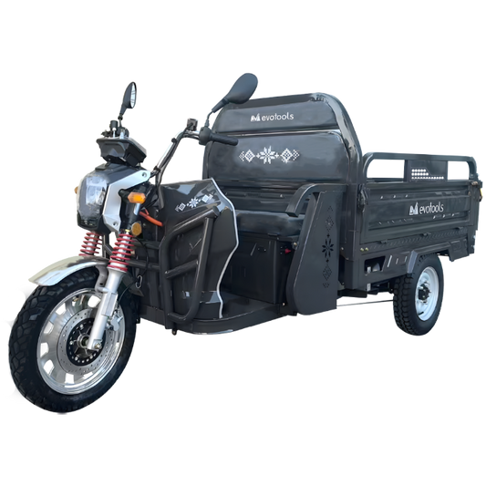 Triciclu Electric Cargo EvoTools Greuceanu TRCC1500 - Descărcare Hidraulică, Brushless 1500 W
