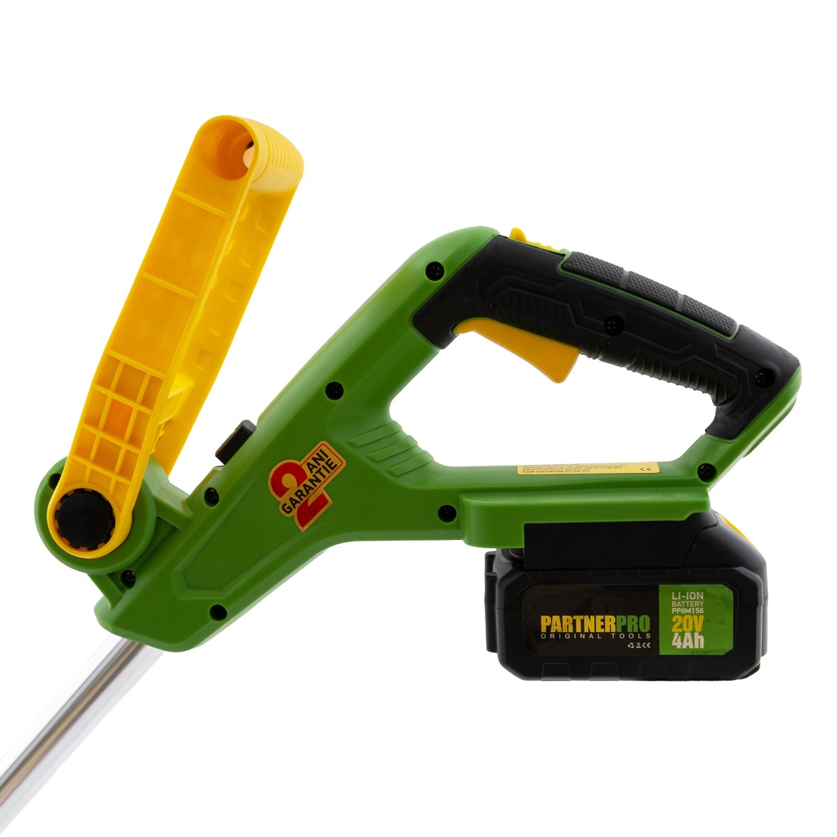Trimmer pe acumulator PARTNERPRO PP8A227 , 20V , 8000 RPM, tija reglabila