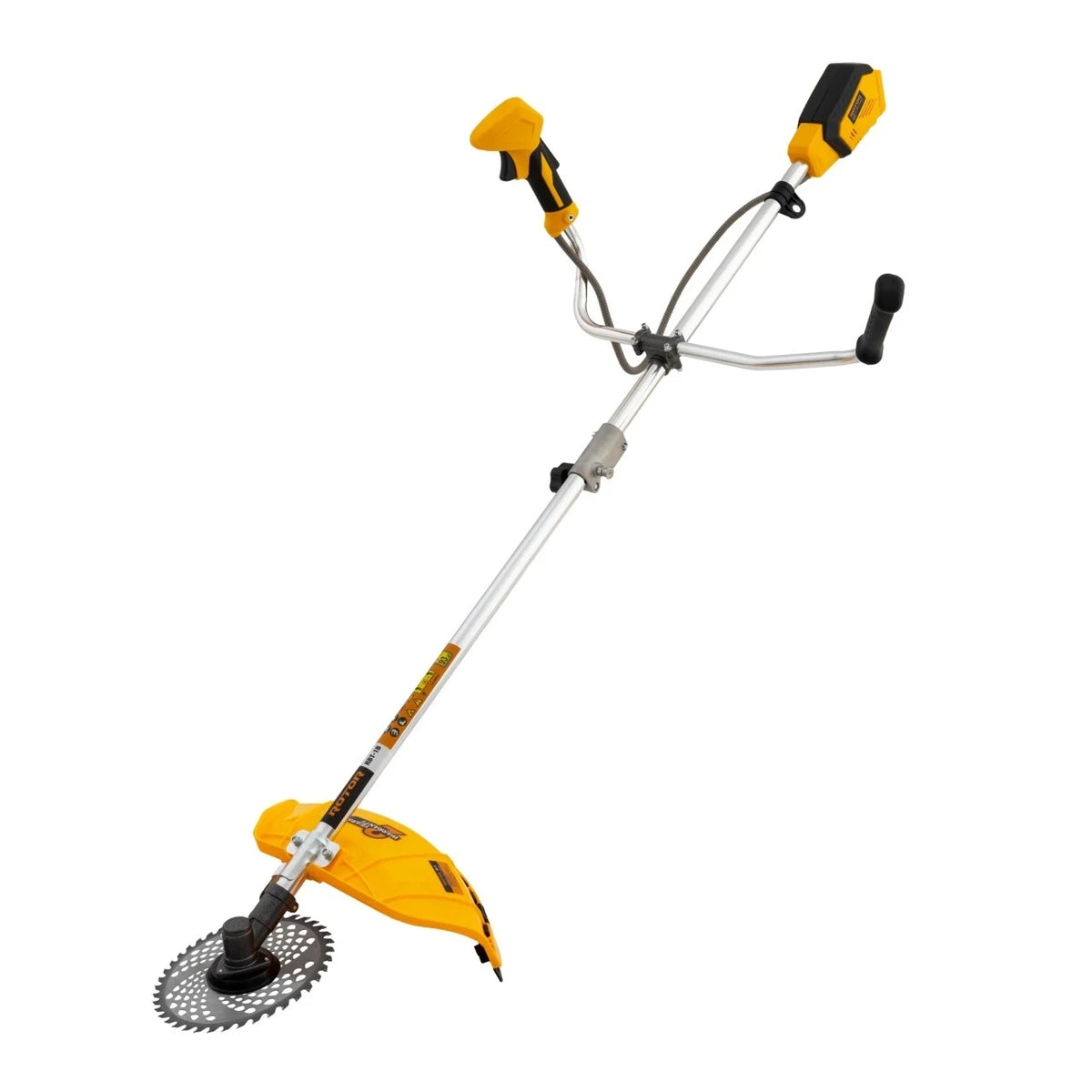 Trimmer pe acumulator ROTOR RBT-1B, 21V, motor Brushless, 8000 rpm, acumulator 2Ah si incarcator incluse