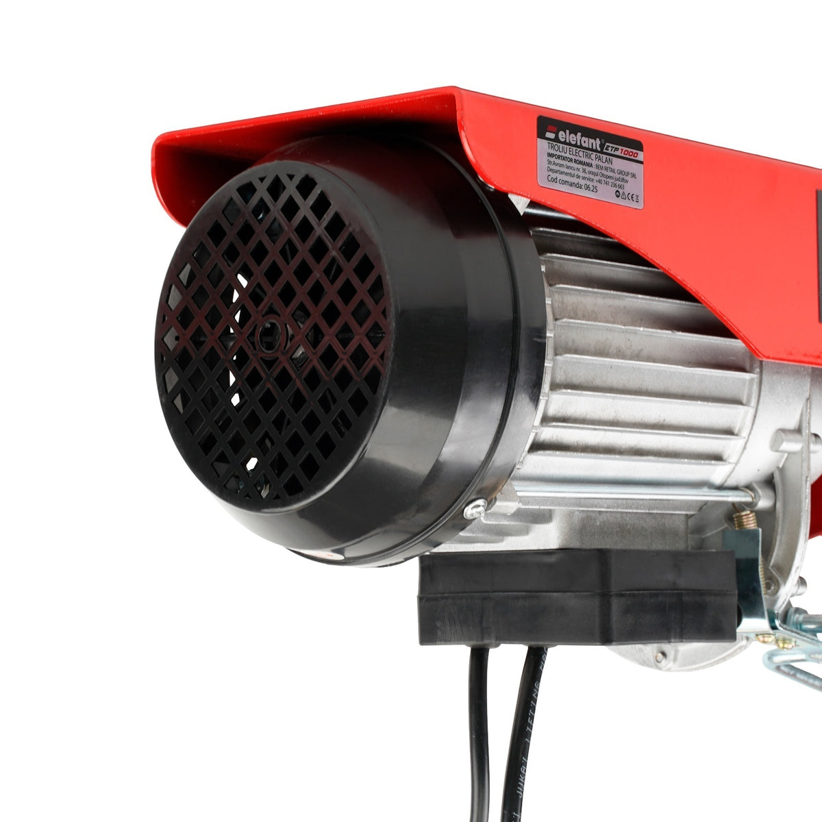 Troliu electric (palan electric) ELEFANT ETP1000, 1600 W, 1000 kg. 20 M CABLU