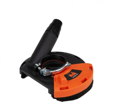 Adaptor Apărătoare Polizor Unghiular EvoTools 125 mm - Șlefuire cu Aspirare Praf, Perie 14 mm