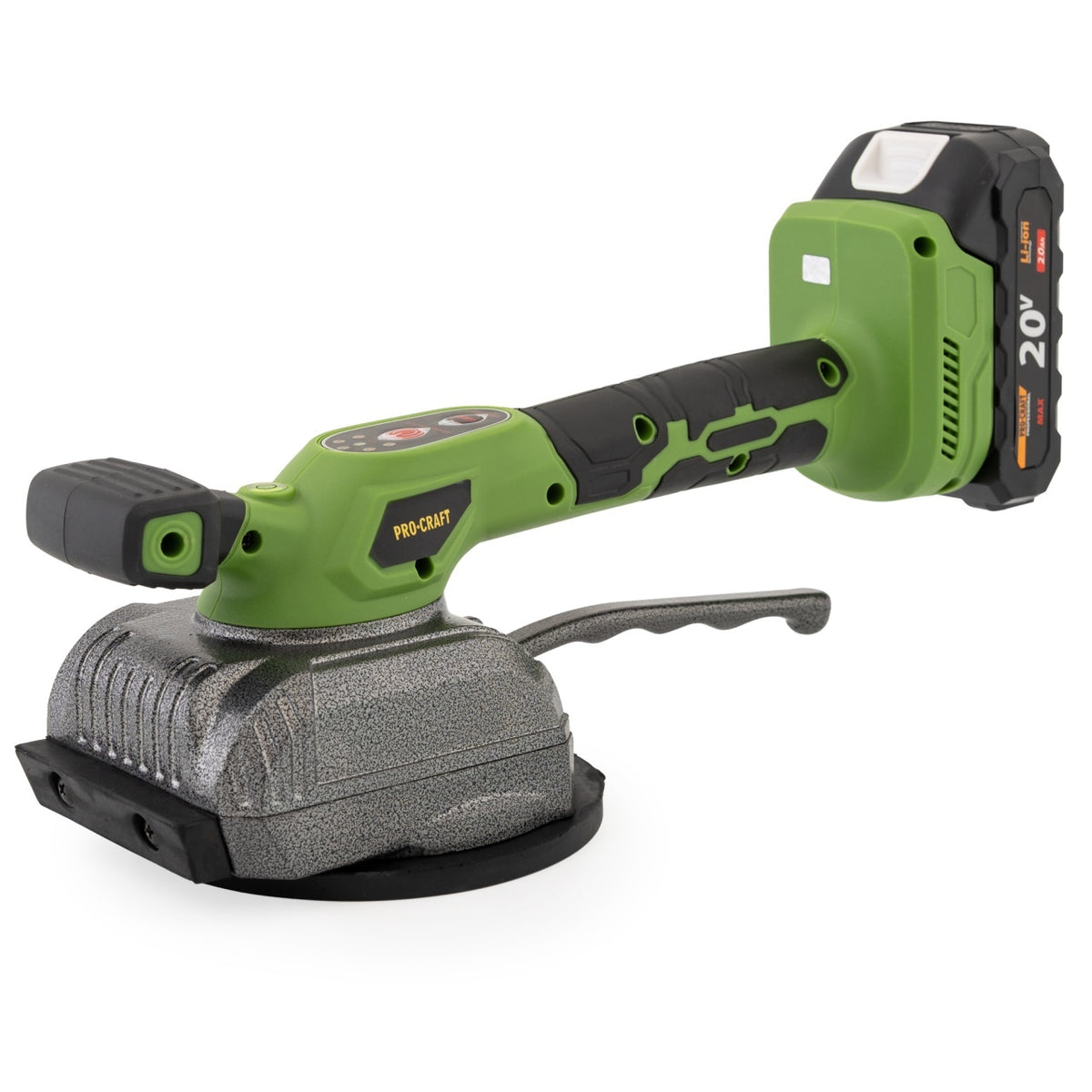Ventuză pentru gresie pe acumulator PROCRAFT PTM20 1 x acumulator 20V/2Ah, 15.000 vibrații/min