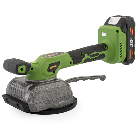 Ventuză pentru gresie pe acumulator PROCRAFT PTM20 1 x acumulator 20V/2Ah, 15.000 vibrații/min