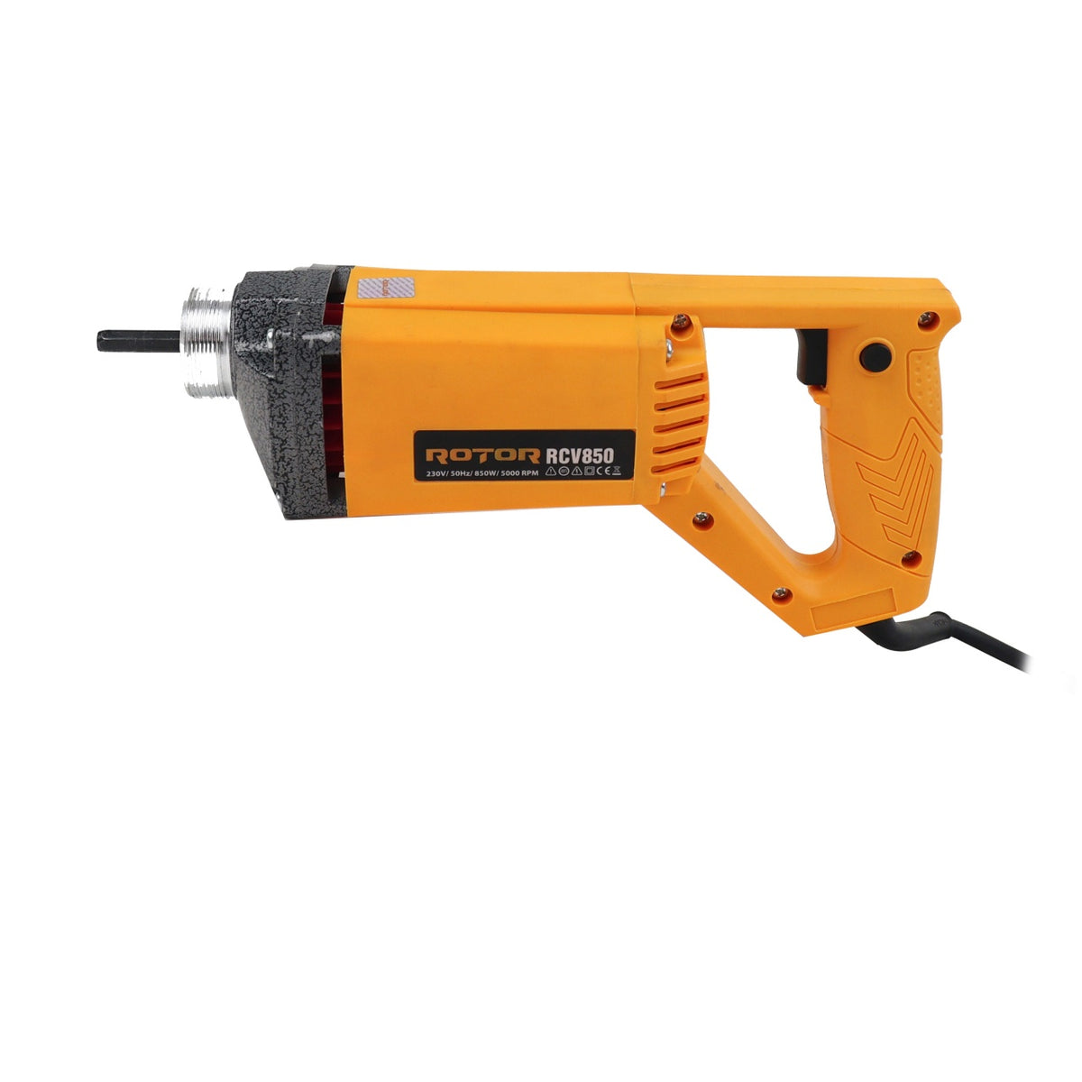 Vibrator de Beton Rotor RCV850 - 850 W, Lance 1,5 m, Compactare Beton pe Șantier