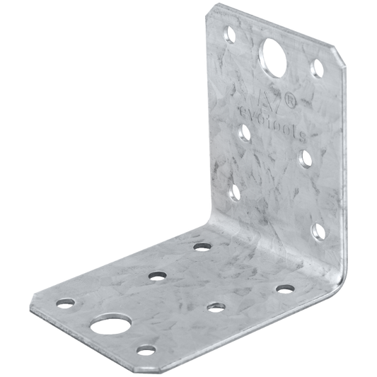 Vinclu Lat 90 x 90 x 40 x 2 mm - Set 200 buc, Colțar pentru Îmbinare Lemn la 90 Grade