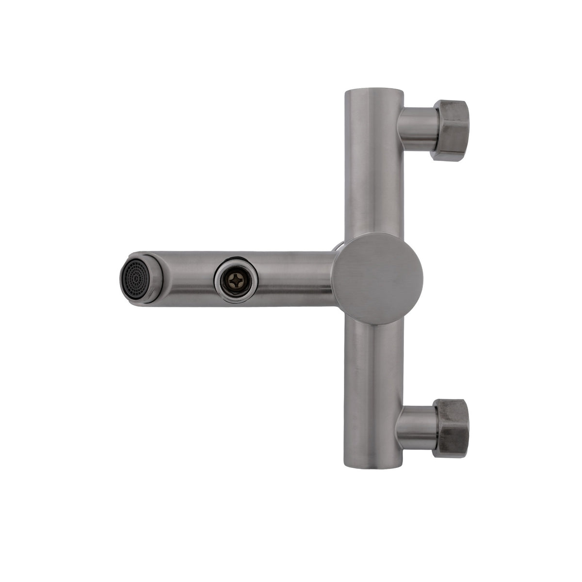VITAL FB-09 – Baterie cadă monocomandă din inox SUS 304 cu pară de duș FLOW