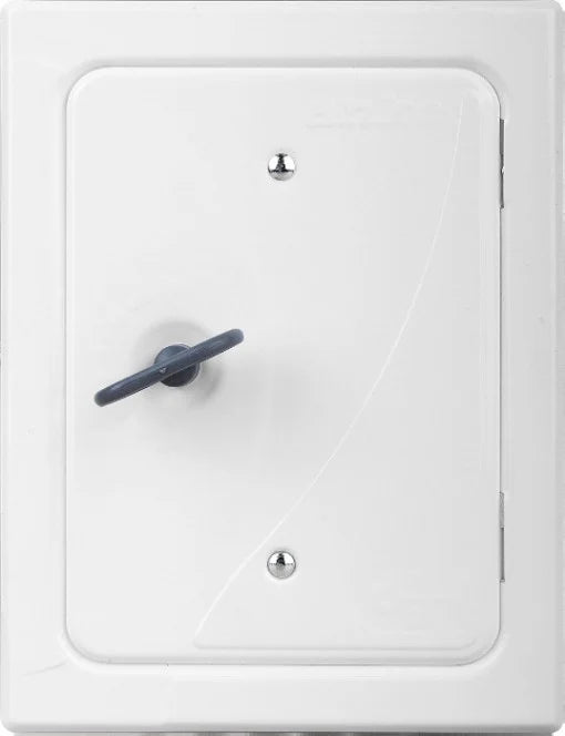 Ușă de Horn Vopsită Albă 160 x 280 mm - Tablă Oțel Zincată 0,6 mm, Vizitare Coș de Fum
